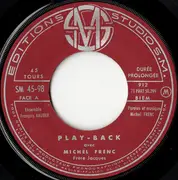 7inch Vinyl Single - Michel Frenc Et John Littleton - Play-Back Nº 1 (Avec François Rauber)