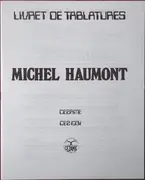 LP - Michel Haumont - Sylvie - Guitare Instrumentale Avec Tablature