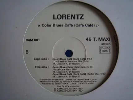 Michel Lorentz - Color Blues Café (Café Café)