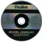 CD - Michel Legrand - Plays Richard Rodgers & Broadway Is My Beat