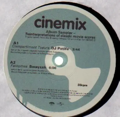 Michel Magne / Francois De Roubaix - Cinemix Album Sampler