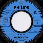 7inch Vinyl Single - Michel Stax - Move On