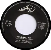 7inch Vinyl Single - Michel Polnareff - Holidays / La Mouche - Black Label