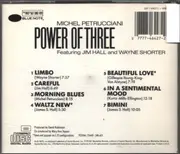 CD - Michel Petrucciani Featuring Jim Hall And Wayne Shorter - Power Of Three