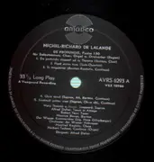 LP - Michel-Richard de Lalande - De Profundis (Alfred Deller)