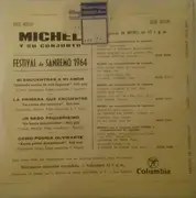 7inch Vinyl Single - Michel - Festival De Sanremo 1964 - EP