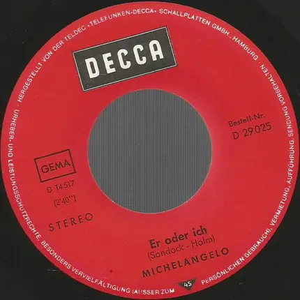 Michelangelo - Wie Ein Feuerwerk