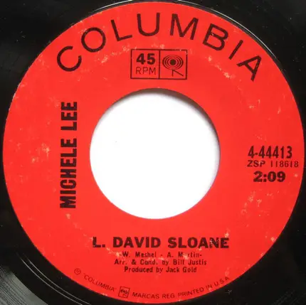 Michele Lee - L. David Sloane