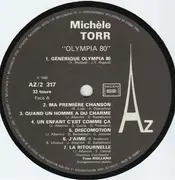 LP - Michèle Torr - Olympia 80 (Enregistrement Public)