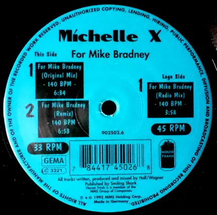 Michelle X - For Mike Bradney