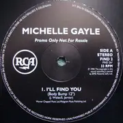 12inch Vinyl Single - Michelle Gayle - I'll Find You - Promo
