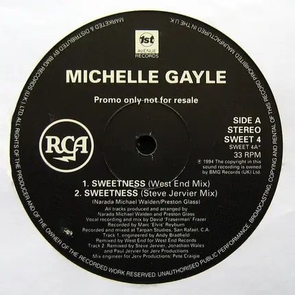 Michelle Gayle - Sweetness