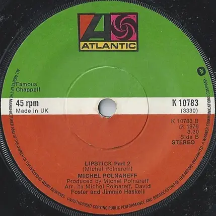 Michel Polnareff - Lipstick Part 1