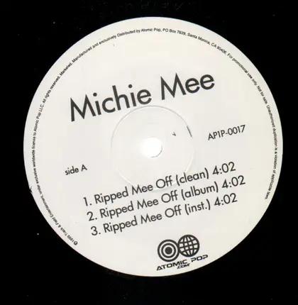 Michie Mee - Ripped Mee Off / Don't Wanna Be Your Slave