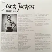 LP - Mick Jackson - Square Deal - Insert.