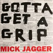 12inch Vinyl Single - Mick Jagger - Gotta Get A Grip / England Lost