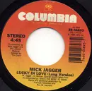 7inch Vinyl Single - Mick Jagger - Lucky In Love