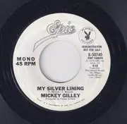 7inch Vinyl Single - Mickey Gilley - My Silver Lining