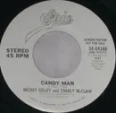7inch Vinyl Single - Mickey Gilley And Charly McClain - Candy Man