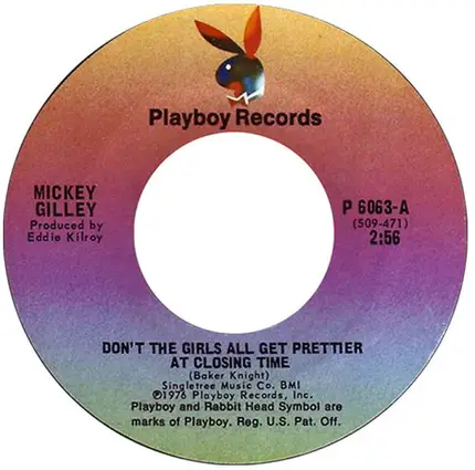 Mickey Gilley - Don't The Girls All Get Prettier At Closing Time