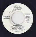 7inch Vinyl Single - Mickey Gilley - Lonely Nights