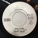 7inch Vinyl Single - Mickey Gilley - Talk To Me