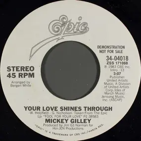 Mickey Gilley - Your Love Shines Through