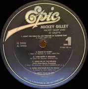 LP - Mickey Gilley - Mickey Gilley Live! At Gilley's