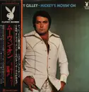 LP - Mickey Gilley - Mickey's Movin' On - OBI included. + Insert