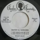 7inch Vinyl Single - Mickey Gilley - She Cheats On Me