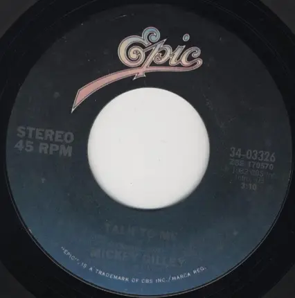 Mickey Gilley - Talk to Me
