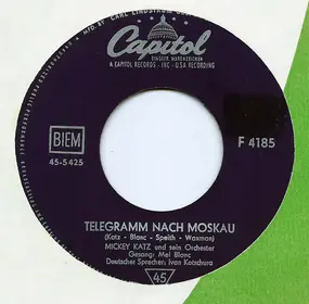 Mickey Katz - Telegramm Nach Moskau / Tiger Rag