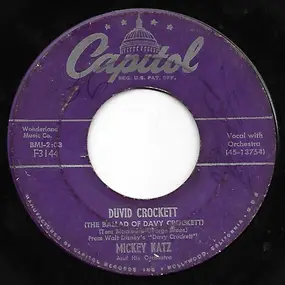 Mickey Katz - Duvid Crockett / Tweedlee Dee