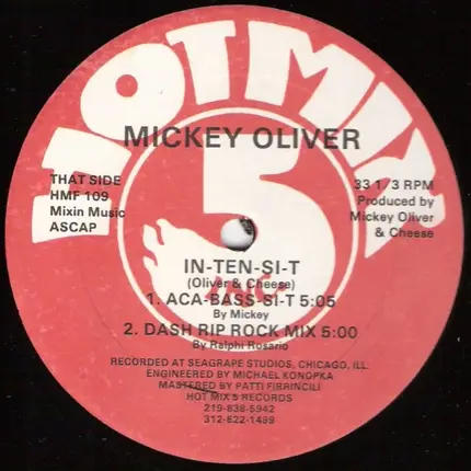 Mickey Oliver - Ten-Si-T