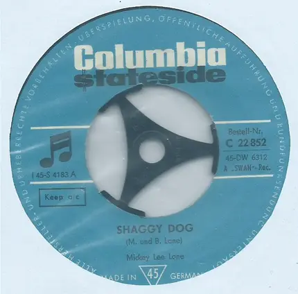 Mickey Lee Lane - Shaggy Dog / Oo-Oo