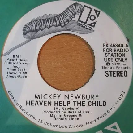 Mickey Newbury - Heaven Help the Child