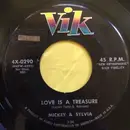 7inch Vinyl Single - Mickey & Sylvia - Love Is A Treasure / Let's Have A Picnic