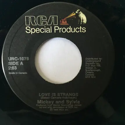 Mickey & Sylvia - Love Is Strange / Mommy Out De Light
