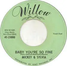 Mickey & Sylvia - Lovedrops/ Baby You're So Fine