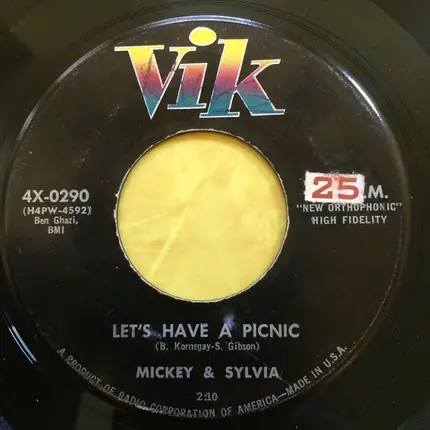 Mickey & Sylvia - Love Is A Treasure / Let's Have A Picnic