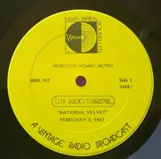 LP - Mickey Rooney , Elizabeth Taylor - Vintage Radio Broadcasts - National Velvet