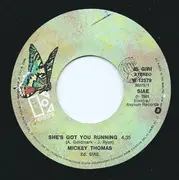 7inch Vinyl Single - Mickey Thomas - She's Got You Running