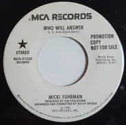 Micki Fuhrman - Who Will Answer