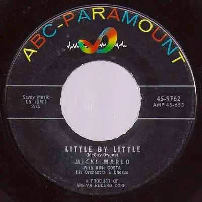 Micki Marlo - Little By Little / It All Started With Your Kiss