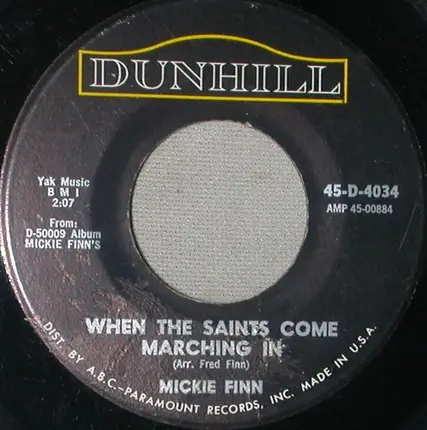 Mickie Finn - Liebestraum / When The Saints Come Marching In