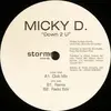 12'' - Micky D. - Down 2 U