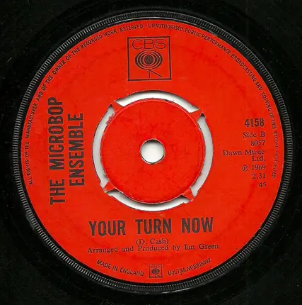 Microbe / The Microbop Ensemble - Groovy Baby / Your Turn Now