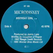 7inch Vinyl Single - Microdisney - Birthday Girl
