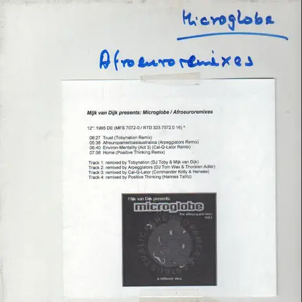 Microglobe - More Afreuroparemixes Vol. 1 - A Different View