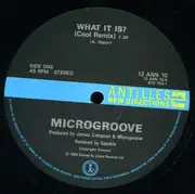 12inch Vinyl Single - Microgroove - What It Is (Cool Remix)